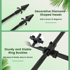 Arco da Giardino 58 x 73 Pollici per Piante Rampicanti, Recinzione e Cancelli - Product Image 6