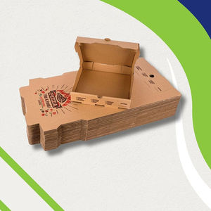 Wholesale Pizza Boxes Corrugated Board Custom Printed Food <b>Packaging</b> Manufacturer B2B - Product Image 4