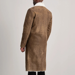 Manteau en cuir premium pour homme, vêtement d'hiver en fourrure de haute qualité, fournisseur en gros, veste en fourrure durable pour homme, meilleure qualité ODM - Product Image 3