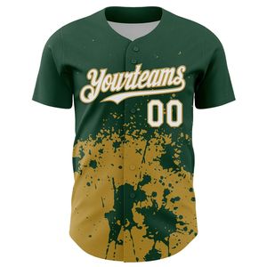 Uniforme de baseball personnalisé, maillot à manches courtes entièrement boutonné, séchage rapide, 100% coton biologique, antibactérien, col en V, vêtements d'équipe unisexes - Product Image 2