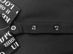 เสื้อกอล์ฟ OEM คุณภาพสูง ขายส่ง ระบายอากาศได้ดี แห้งเร็ว พิมพ์ลายตามสั่ง พร้อมปักโลโก้ พิมพ์ดิจิทัล - Product Image 3