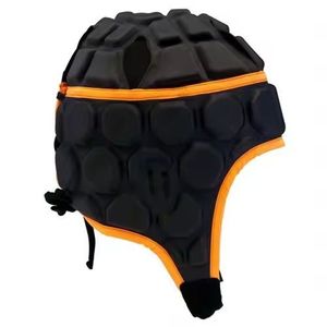 Helmet Goalkeeper Gloves Guard Headgear for 7 ON 7 Scrum Cap Head Protector Soft Protective Helmet for Adult - Product Image 1