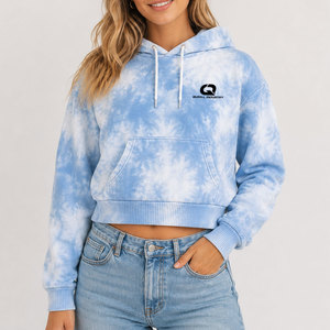 Sudadera Corta de Algodón 100% Suave para Mujer, Ligera, de Manga Larga, para Gimnasio, Correr, Moda Urbana - Product Image 3
