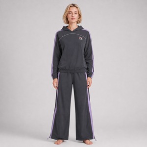 Conjunto Deportivo de 2 Piezas de Nuevo Diseño al por Mayor, Chándal Personalizado para Mujer, Chándal de Felpa de Algodón Extra Grande al por Mayor - Product Image 1