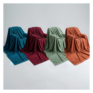 Grande serviette de bain en coton doux, surdimensionnée, très absorbante, séchage rapide, au meilleur prix - Product Image 4