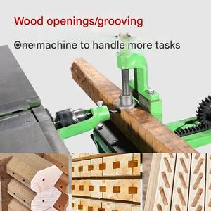 <span class=keywords><strong>Raboteuse</strong></span> de surface en bois combinée de paillasse et conception d'économie d'espace de machine d'épaississement pour les ateliers à la maison - Product Image 6