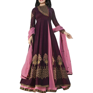 Vestido de Fiesta para Mujer con Logotipo Personalizado Bordado, Diseño Sólido, Mangas Largas, Nueva Llegada, para Bodas o Ocasiones Casuales - Product Image 1