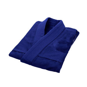 Blue BJJ Kimono 100% Cotton Breathable Unisex Adult Martial Arts Wear Customized Fit Plain Dyed Lightweight Digital Print 100g - Product Image 6