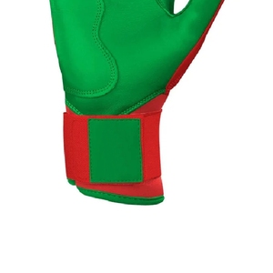 Leather Baseball Batting Gloves Left-Handed Men Strong Wrist Support Soft Palm Maximum Control Breathable Eco-Friendly - Product Image 6