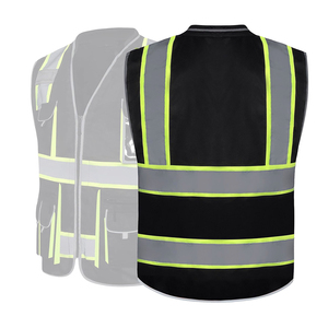 เสื้อกั๊กนิรภัยหรูหรา OARH INT INDUSTRY MAS-1735 2026 ขายส่งแบบกำหนดเอง สะท้อนแสงสำหรับงานอุตสาหกรรม มีหลายกระเป๋า มองเห็นได้ชัดเจน ผลิตจากผ้าฝ้าย 100% - Product Image 5