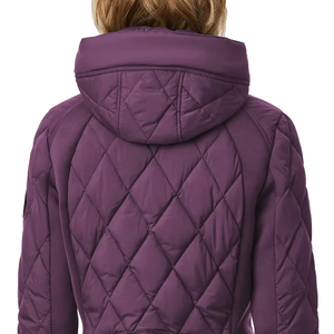 เสื้อแจ็คเก็ตพัฟเฟอร์ตัวยาวสำหรับผู้หญิงที่ดีที่สุด กันน้ำ บุด้วยโพลีเอสเตอร์ อุ่นสบาย มีฮู้ด - Product Image 5