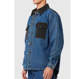 Stylish Wholesale Comfortable Fit <b>Men</b> Winter Casual <b>Denim</b> <b>Jacket</b> 100% Cotton <b>Men</b> <b>Denim</b> <b>Jacket</b> Breathable Trending Casual Street - Product Image 5