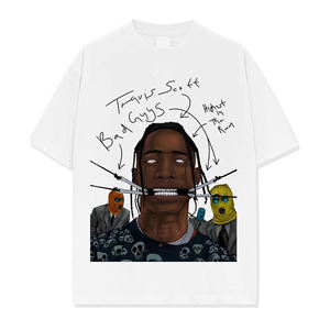 เสื้อยืดพิมพ์ลายวินเทจทรงโอเวอร์ไซส์สำหรับผู้ชายและผู้หญิง ผ้าฝ้าย 100% ราคาขายส่ง รับผลิตตามแบบ - Product Image 3