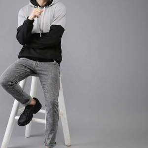 Sweat-shirt à capuche pour homme en coton, coupe classique, décontracté, pour l'automne, noir, gris, BRG, sweats à capuche et sweat-shirts pour homme - Product Image 1