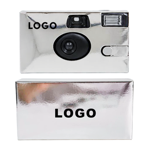 Cámara de Fotos Desechable LOMOPIE de 35 mm, Enfoque Fijo Manual, Funciona con Pilas AA, Diseño Plateado, Regalo de Boda - Product Image 1