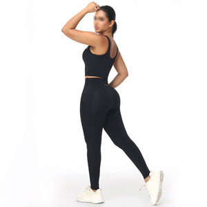 Nuevo Conjunto de Yoga de Cintura Alta, Diseño Personalizado, Ligero, Ajustado, Moderno, de Alta Calidad y Transpirable - Product Image 6