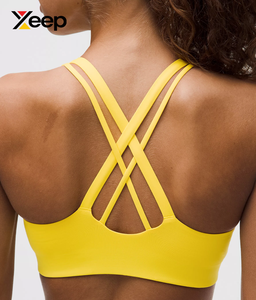 Sujetador Deportivo de Yoga para Mujer XEEP de Alta Calidad XC-SB-98, Diseño Sólido y Simple, Transpirable, con Tirantes Ajustables, Almohadillas Extraíbles, Alta Sujeción y Secado Rápido - Product Image 4