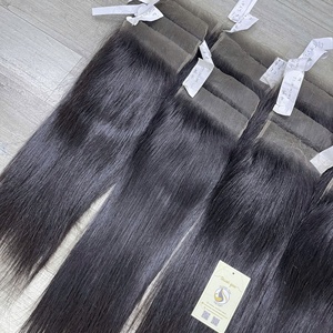 Vente en gros de petites attaches de cheveux, livraison rapide, closure HD 5x5, cheveux vietnamiens bruts blonds naturels raides et ondulés, closures en dentelle HD - Product Image 3