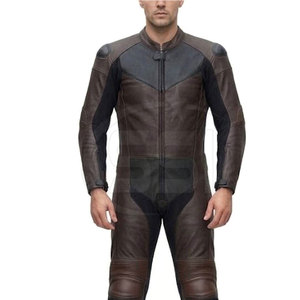 Traje de Motocicleta para Hombre de Cuero Duradero y Transpirable de Alta Calidad para Viajes en Moto y Carreras en Todas las Estaciones - Product Image 5