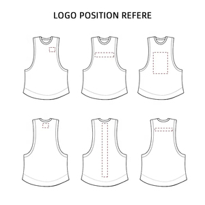 Débardeur Homme Personnalisable avec Logo, en Maille, Délavé à l'Acide, Coupe Oversize, Vintage, Séchage Rapide, Respirant, pour la Course et l'Entraînement - Product Image 6