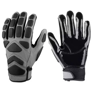Gants de football américain de haute qualité pour hommes, légers, respirants, durables et antidérapants - Product Image 1