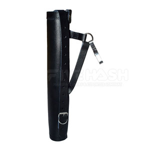 Sacoche de tir à l'arc en cuir pour homme, durable, fabriquée à la main, avec sangle d'épaule réglable, confortable pour les sports de plein air - Product Image 5