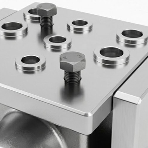 Heavy Duty <b>Drill</b> <b>Jig</b> Fixture Precision Hole Alignment CNC Machining Metalworking Industrial Production Tooling Block - Product Image 5
