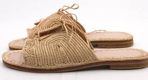 รองเท้ารัดส้นราฟเฟียธรรมชาติ, รองเท้าทำมือ, รองเท้าราฟเฟีย, รองเท้าแตะฤดูร้อน, รองเท้าฤดูร้อนสำหรับผู้หญิง, รองเท้าชายหาด, รองเท้าแตะโมร็อกโก - Product Image 2
