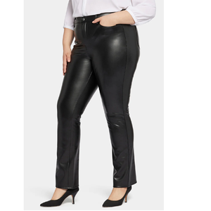 Wholesale 2026 New Fashion Ladies Sheep Skin <b>Leather</b> Trouser Pakistan Made Genuine Grain <b>Leather</b> <b>Pants</b> - Product Image 2