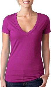 T-shirt décontracté en coton doux à col en V pour femme grande taille, personnalisé, intelligent, anti-transpiration rapide et respirant pour l'été - Product Image 5