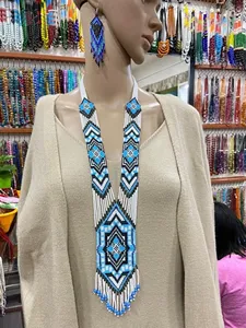 Meilleure vente : Collier de jardinage/artisanat/ukrainien, collier Massai/africain, pour mariage, pour cadeau, bijoux multicolores pour offrir - Product Image 1