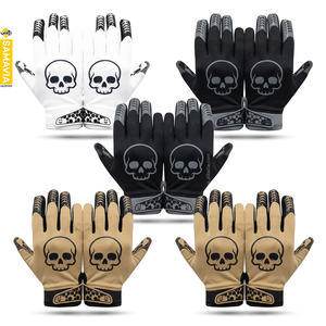 Guantes de Fútbol Americano Personalizables SAMAVIA, Agarre Cómodo, Logotipo Personalizado, Secado Rápido, Unisex, para Adultos, Clubes, Equipos, 100% - Product Image 5