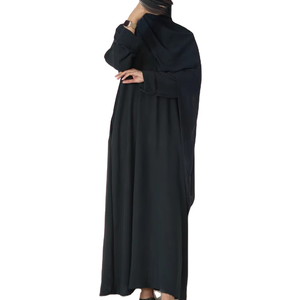 Proveedor OEM de Abayas de Chifón de Alta Calidad Profesional, Ropa Moderna y Modesta, Natural, para Tiendas Departamentales y Negocios de Importación de Moda - Product Image 1