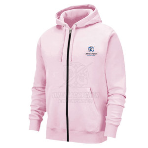 Professional Manufacture 2026 New Style <b>Men</b> Zipper Hoodies Solid Winter 100% Cotton Custom Color High Quality - Product Image 2