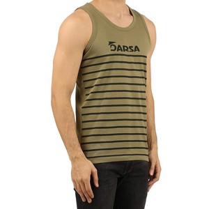 Camiseta sin mangas OXLO LEATHER OEM/ODM de marca personalizada para hombre, estilo urbano, 100% algodón, de secado rápido, transpirable, antiencogimiento, para gimnasio y fitness. - Product Image 4