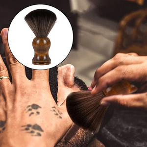 Tegra Surgical High Quality Custom Men's Shaving Brush with Synthetic Bristle and Wooden Handle for Salon Use and <b>Beard</b> <b>Care</b> - Product Image 6