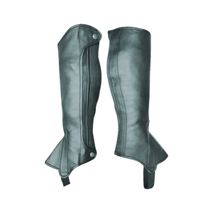 Hot Selling Men's Half Leather <b>Chaps</b> Custom Logo Printing Western Light Weight Horse <b>Riding</b>-Professional Customized Logo - Product Image 1