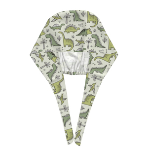Gorro Quirúrgico Unisex con Estampado de Dinosaurio - Gorro Médico Ajustable con Lazos Traseros - Precio de Fábrica al por Mayor, Gorro Quirúrgico Profesional - Product Image 6