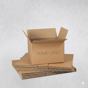 Boîtes en carton ondulé personnalisées de 2 mm d'épaisseur, matériaux recyclés, impression flexographique, emballage d'expédition pour le commerce électronique, carton d'expédition - Product Image 5