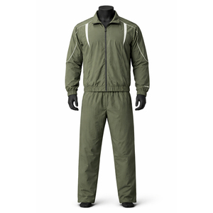 Conjunto Deportivo Impermeable 2 en 1 para Hombre, Diseño Personalizado Premium, Chaqueta y Pantalones con Cordón Ajustable, Material Ligero - Product Image 1