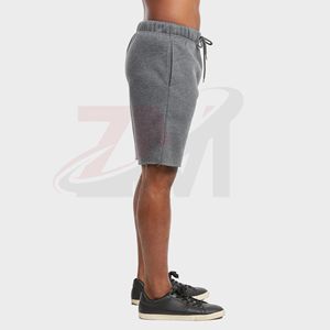 Bermudas Casuales para Hombre de Primera Calidad, Secado Rápido, Tejido Francés, con Cordón, Transpirables, Modernas, 100% Algodón - Product Image 4