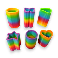 Plástico al por mayor para Magic Spring Coil Fun Party Favors y juguetes educativos para niños
