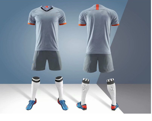 Red Dragon Print Soccer Jersey Set Men's Short Sleeve Moisture Wicking Polyester Uniform All Seasons Adult Size - Product Image 5