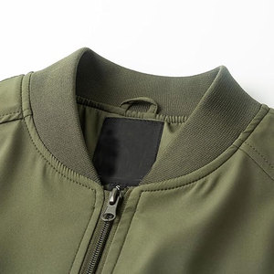 Chaqueta Bomber Clásica para Hombre, Ajuste Cómodo, Uso Diario Informal, Estilo Urbano Moderno, Atuendo de Moda, Chaquetas de Invierno - Product Image 3
