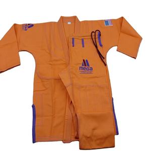 BJJ GI กำหนดเองผู้ผลิตผลิตในประเทศปากีสถานสำหรับการฝึกอบรม MMA ใช้ในยิม100% ผ้าฝ้าย380กรัม - Product Image 1