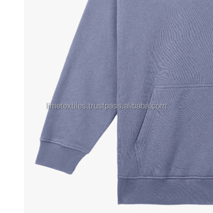 เสื้อฮู้ดดี้แบบสวมหัว โพลีเอสเตอร์ 100% คุณภาพสูง หนานุ่ม ถักทออย่างดี เป็นมิตรต่อสิ่งแวดล้อม สำหรับผู้ชายและผู้หญิง รับผลิตตามแบบ - Product Image 3