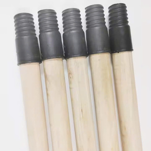 Escoba con mango de palo barnizado de 1350mm de alta calidad, precio de fábrica de 25mm de diámetro, directo desde Vietnam - Product Image 2