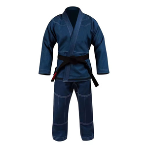 Kimono de Jiu Jitsu Brasileño BJJ, 100% Algodón, Blanco, Corte Regular, Transpirable, Peso de la Tela 480g, con Logotipo Frontal, para Adultos Unisex - Product Image 6