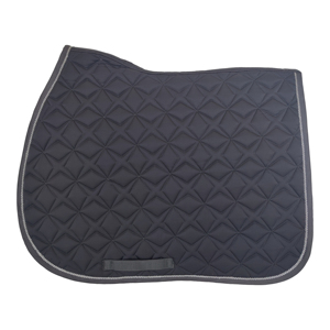 BRAND ZONE1995 Tapis de selle classique personnalisé en coton satiné avec doublure en maille, durable et confortable pour l'équitation et le saut d'obstacles - Product Image 3