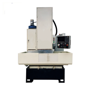 Machine de rectification de profil CNC robuste 3 axes haute productivité pour le ponçage des bords et des courbes des pièces métalliques - Product Image 4